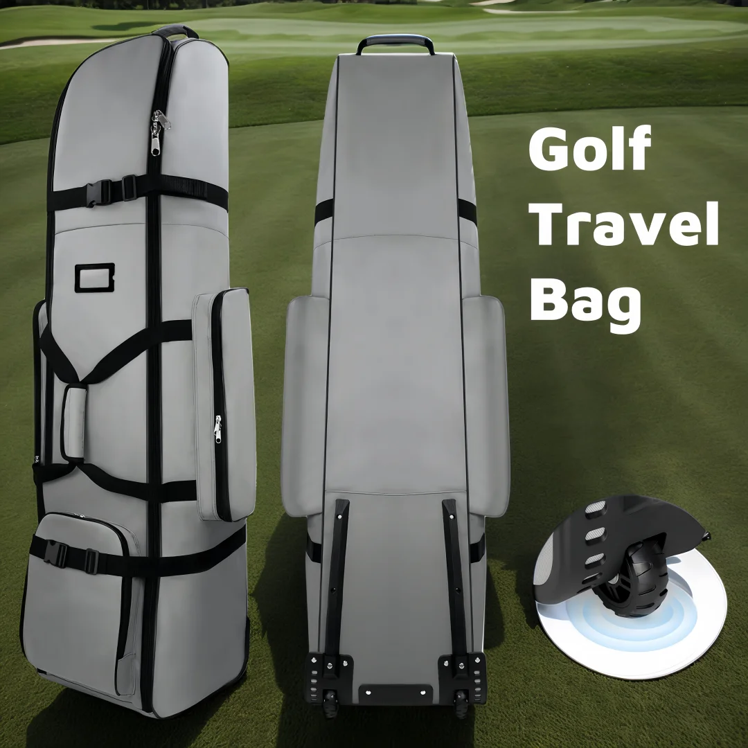 

NEW Golf aviation bag, travel checked luggage bag, portable and foldable with pulley ball bag, club bag