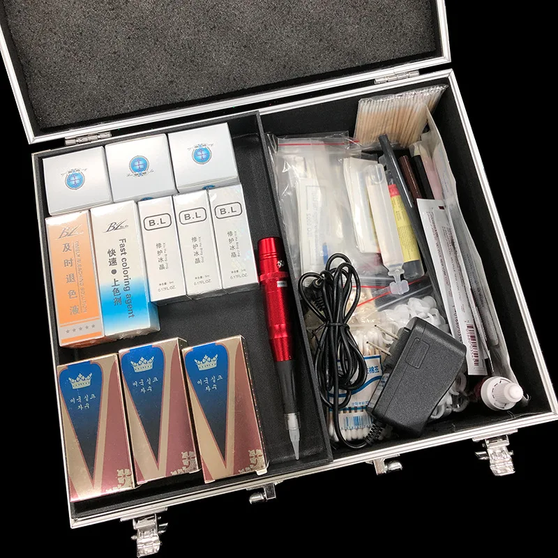 Eyebrow Tool Full Set of Tattoo Embroidery Teacher's Special Set Semi-Permanent Beginner Student Practice Products Set