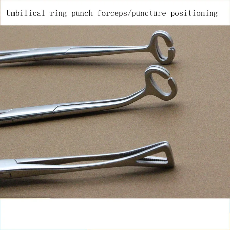 Umbilical ring punch forceps Puncture positioning forceps set Punch forceps instrument Device Umbilical ring tongue nail tool Pu