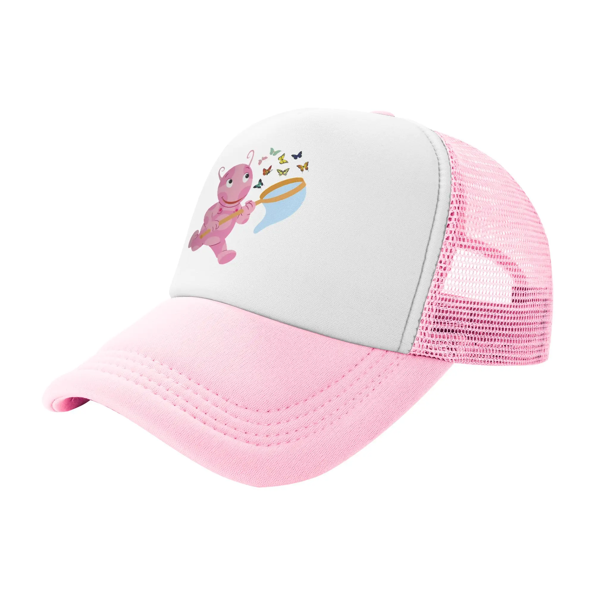 Pablo Backyardigans Mesh Cap Outfit for Unisex Adjustable Snapback Mesh-Back Summer Breathable Hats