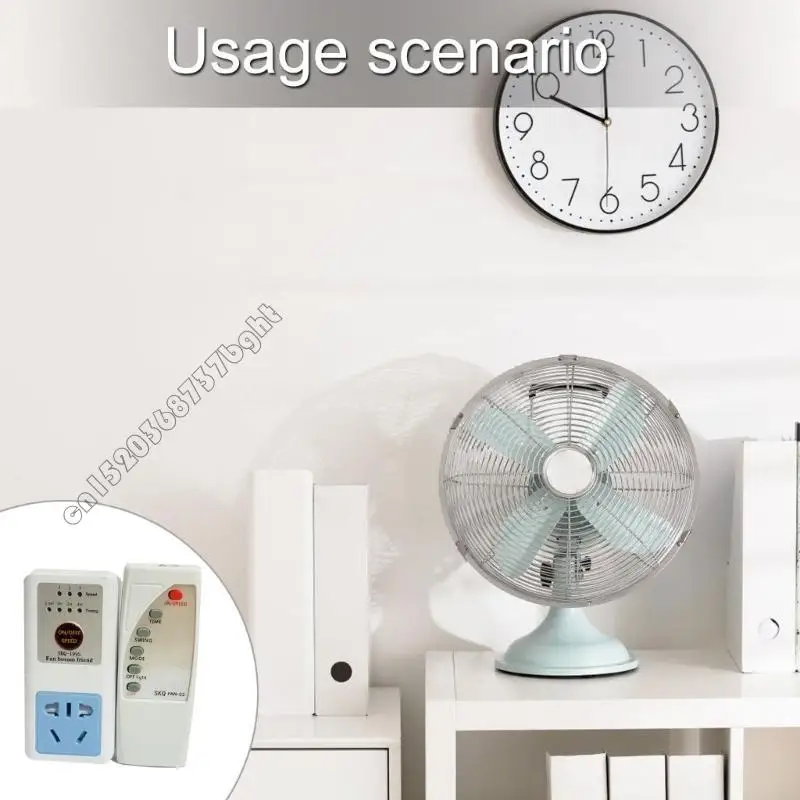 Handige woningautomatisering Efficiënt Power Management plafondventilator controller 4xfb