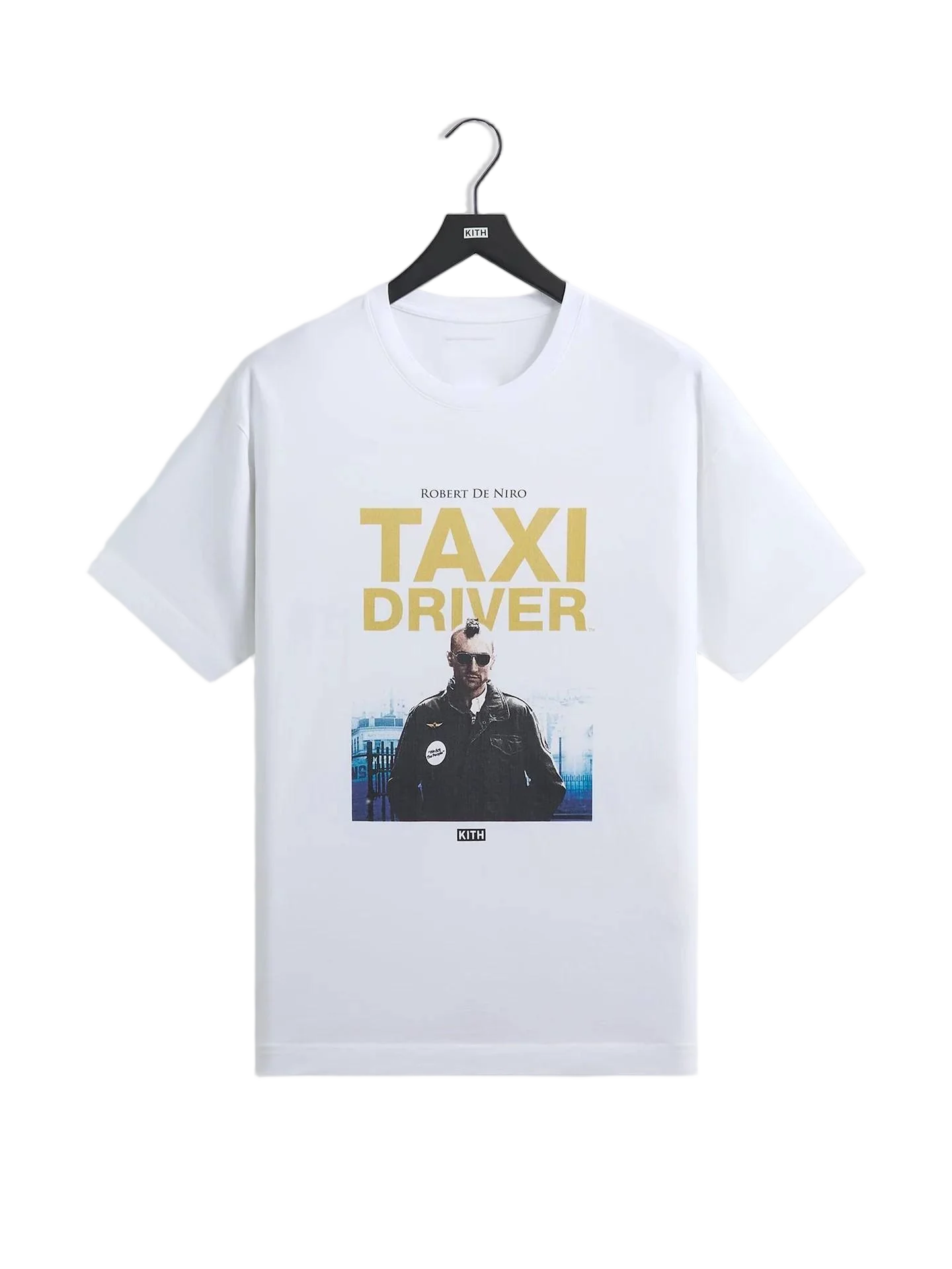 Kith Taxi Driver Short Sleeve Pure Cotton T-Shirt Digital Print Unisex Summer Casual Wear Breathable round Neck Top