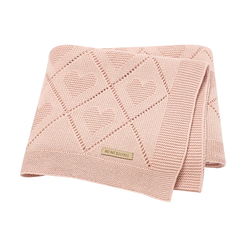 Baby decken super weich versch achtelte Säuglings babys Jungen Mädchen Baumwolle stricken Schlaf decken bezüge für Kinderwagen 90*70cm Kinder Wurf matten