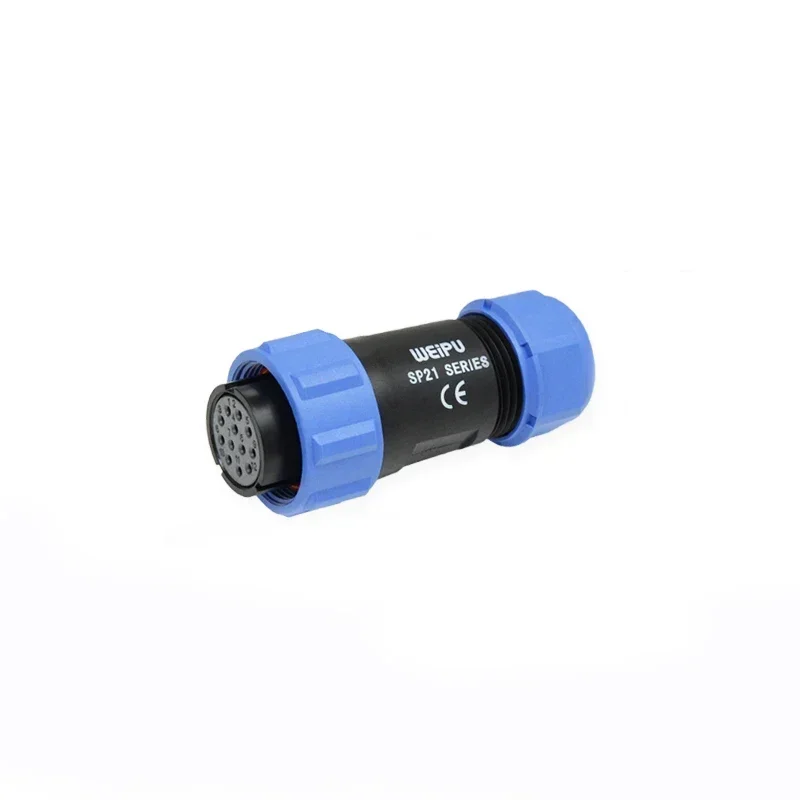 WEIPU SP21 SP2110/S Female Plug 2Pin 3Pin 4Pin 5Pin 6Pin 7Pin 8Pin 9Pin 12Pin 15Pin Waterproof  AC DC Power Connector IP68