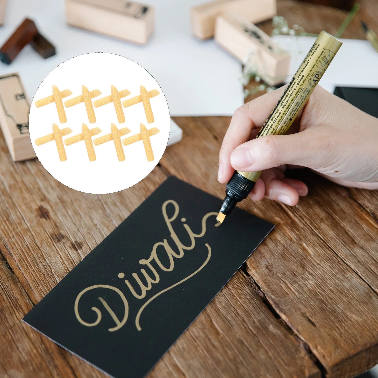 

50 шт., сменные наконечники для маркера, универсальные легкие сменные наконечники для ручек для рисования, многофункциональная художественная маркировка