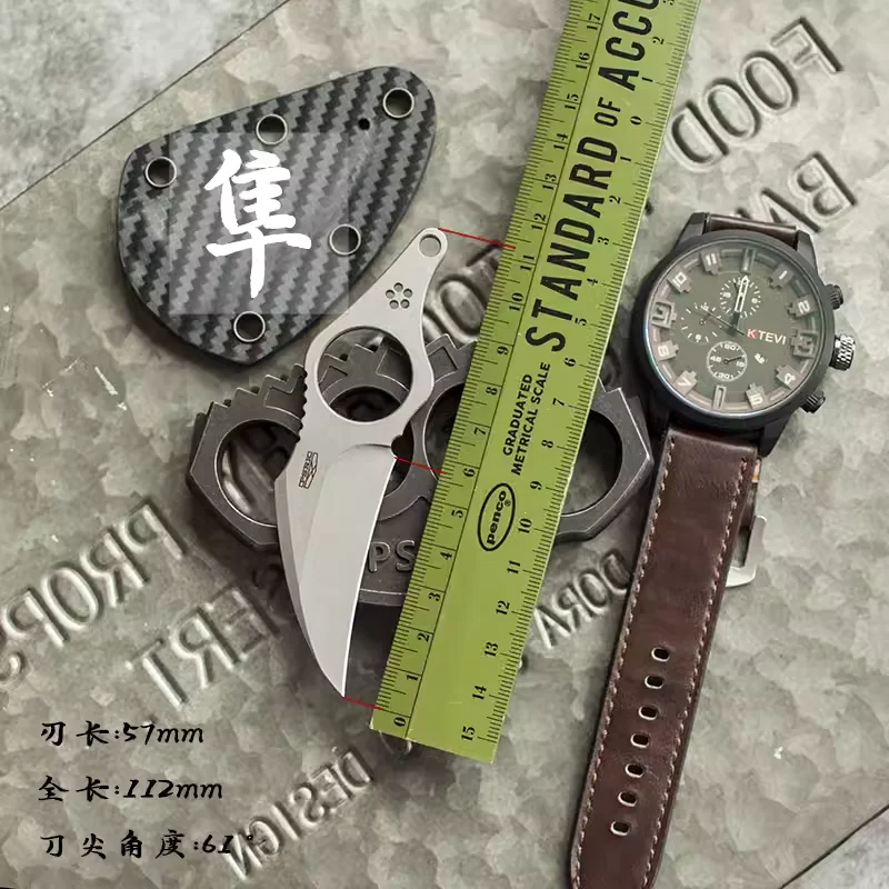 59-60HRC PSRK Falcon FM918 blade fixed knife outdoor camping knife survival tool tactical knife utility EDC tool