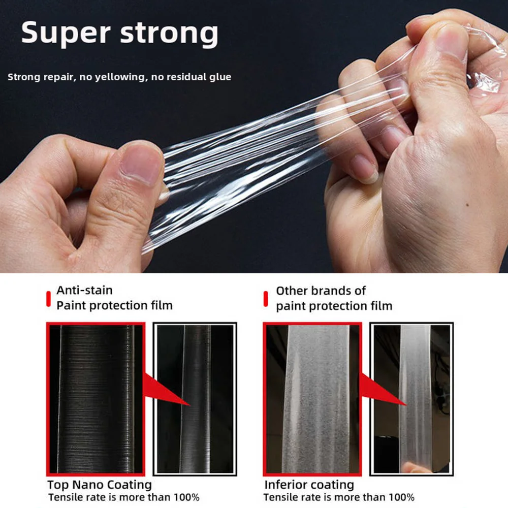 Glanzend diamantontwerp Zelfherstellende TPU Car Wrap Vinyl Antikras Verfbeschermingsfilm met kleurveranderende functie Autofilm