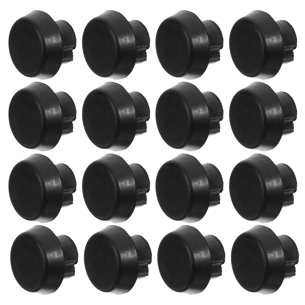 

20 шт., нижние заглушки для кия, черные прочные чехлы из АБС-пластика для бильярдного кия, защитные аксессуары, стабильный баланс, точные снимки