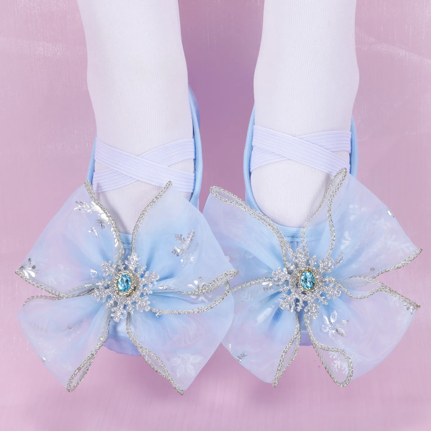

Girls Ballet Shoes Soft Sole Ballet Dance Slippers Children Practise Ballerina Shoes Woman Gymnastics Blue Shoes Size 23-39