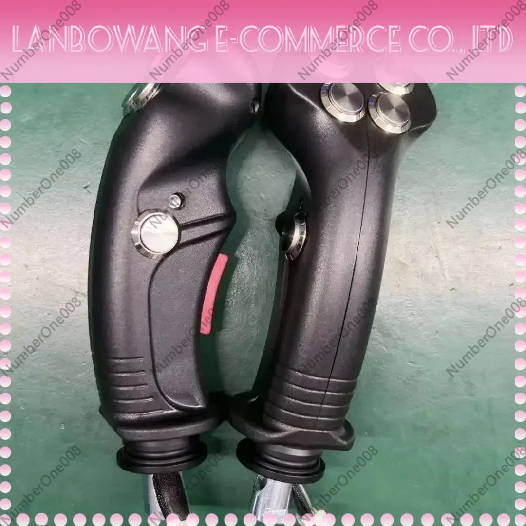 

Excavation Clip Grab Logging Ironstone Agricultural Harvester Modified Electronic Control 6 Button Joystick Handle Parts