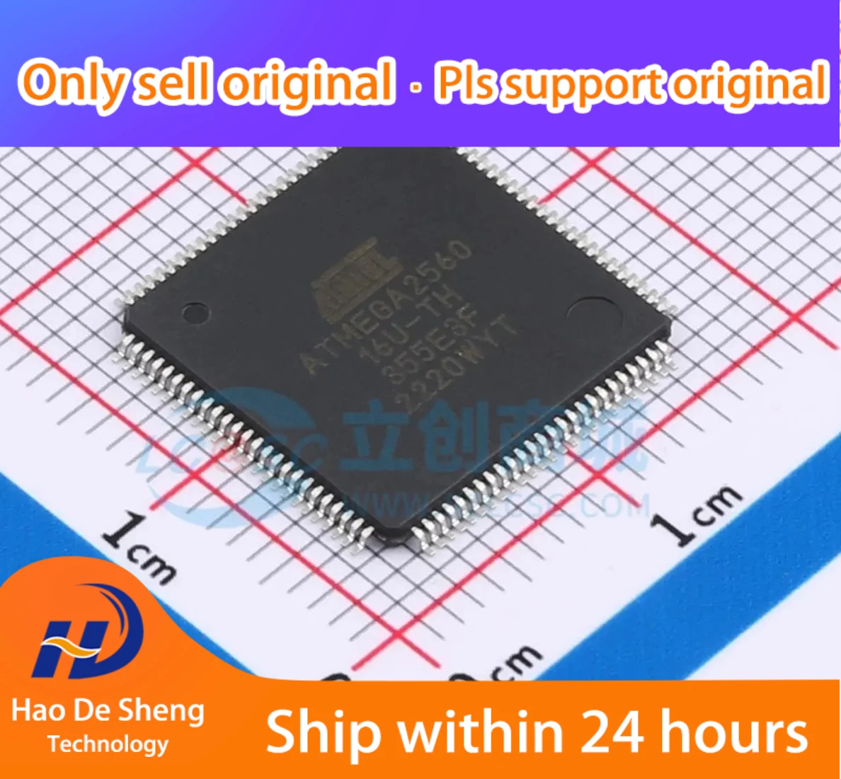 

5 шт./лот ATMEGA2560-16AU TQFP100 новый оригинальный в наличии