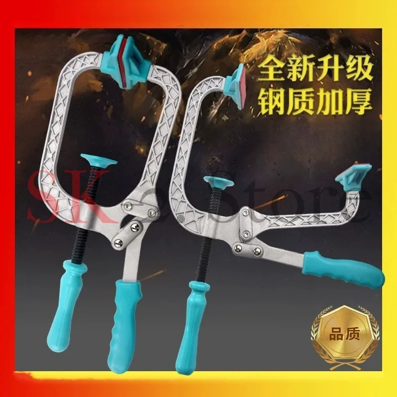 2027 Manual diamond mesh puller Window mesh leveling pliers Tensioner clamp