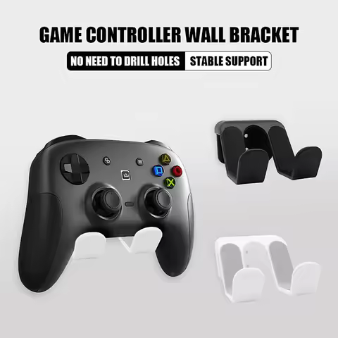 Universal Game Controller Bracket Base Wall Mounted Earphone Storage Rack for PS4 PS5 Sony Xbox Nintendo Switch Pro