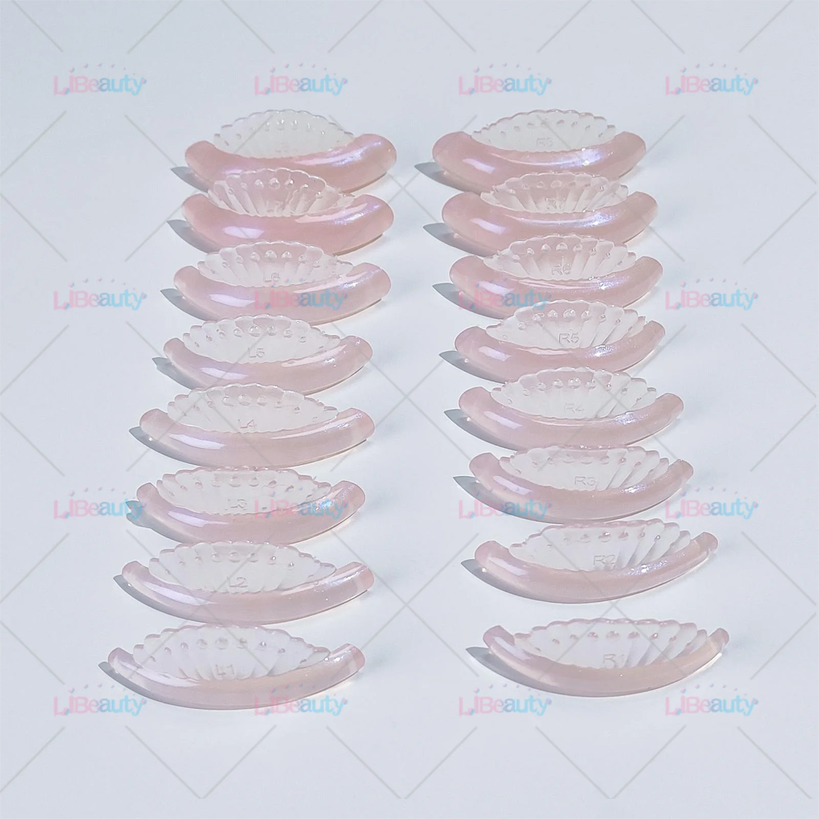 Libeauty 8 Paar kleberfreie Silikon-Wimperndauerwellen-Pads, klebriges Wimpernlift-Schild, Heben, 3D-Wimpernzange, Zubehör, Make-up-Werkzeug – Detail 12