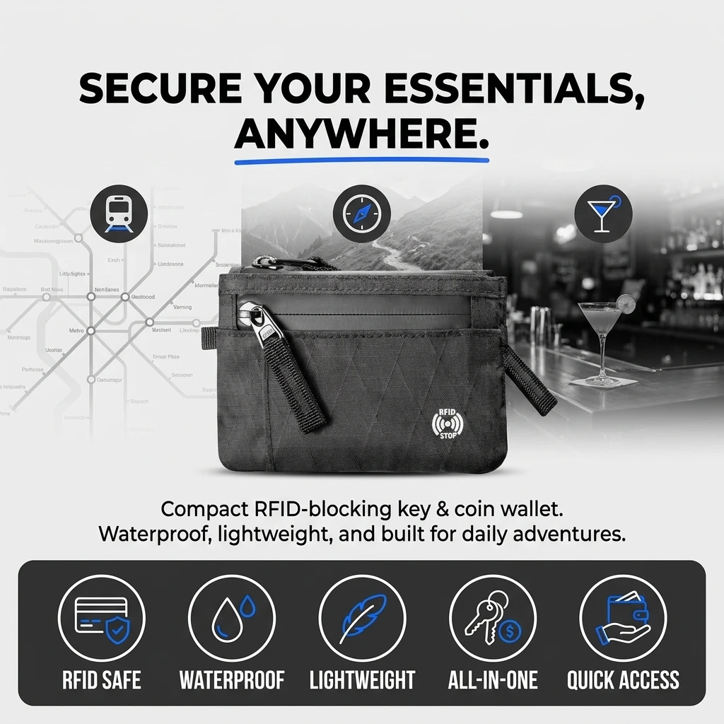 EDC Rfid Anti-Theft Ultra-Thin - Edc Carry Coins 评论和价格