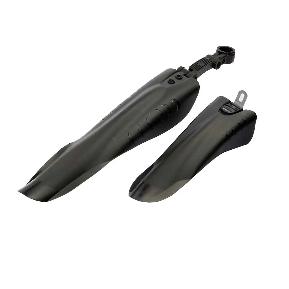 

Black 1 Set Mountain Bike Front Rear Adjustable Bike Parts Quick Release MTB Fender Bike Mudguard