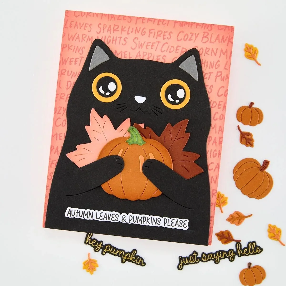 2026 Autumn Hide and Peek Candy Wrappers  Die Set Stamps Metal Cutting Dies for DIY Decorating Scrapbook Paper Card Craft Die - view 3