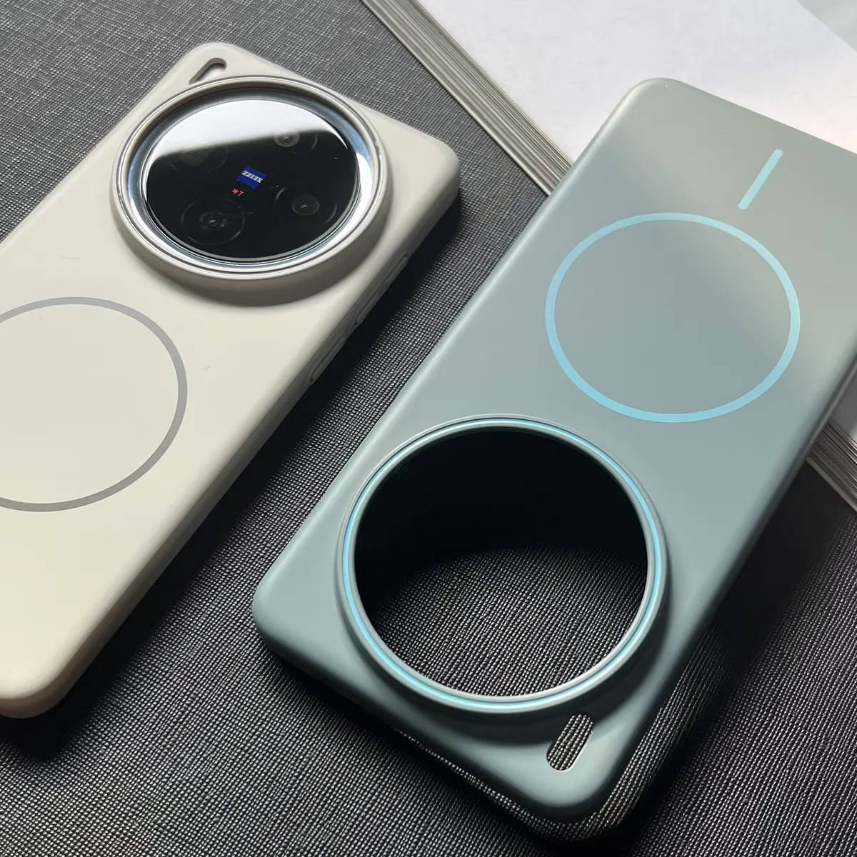 Чехол для VIVO X300 Pro, простой мягкий, приятный для кожи, магнитный чехол для ПК для Vivo X300, противоударный бампер, принципиально