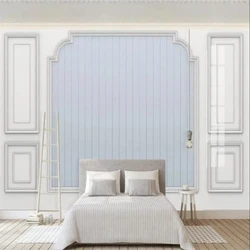 Custom bedroom furniture photo 3d White plaster leather soft bag wallpaper mural tv background art wall papers home decorations