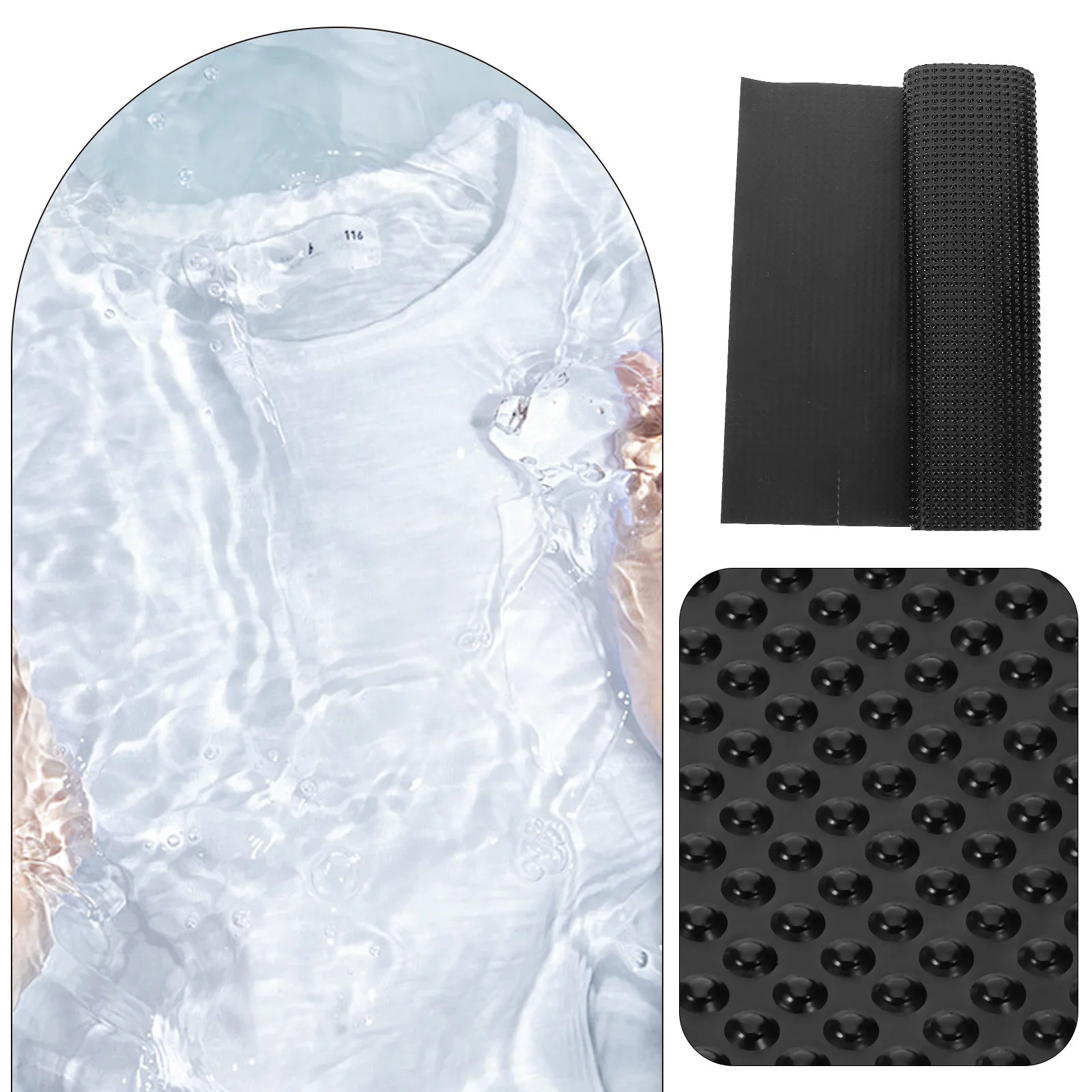 

Складная силиконовая стиральная доска для одежды, коврик для стирки, мягкий коврик для стирки рук, удаление пятен на одежде, портативная чистящая подушечка для стирки