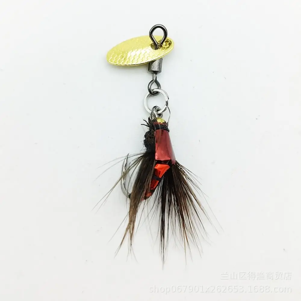 

1/5PCS Flies Tackle Bionic Fly Fishing Bait Fly Fishing Lures Kit Fly Fishing Hook Trout Jigs Spinner Swim Baits