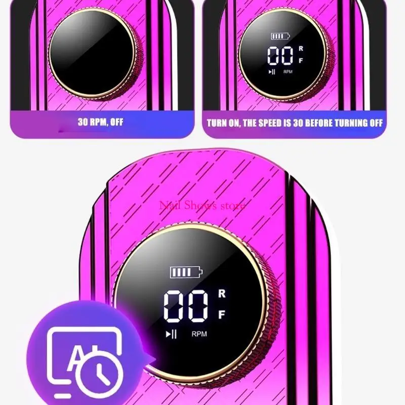 E0BC 35000RPM 네일 드릴 전기 네일 드릴 기계 매니큐어 도구 저음 네일 파일 드릴 세트 살롱 가정용