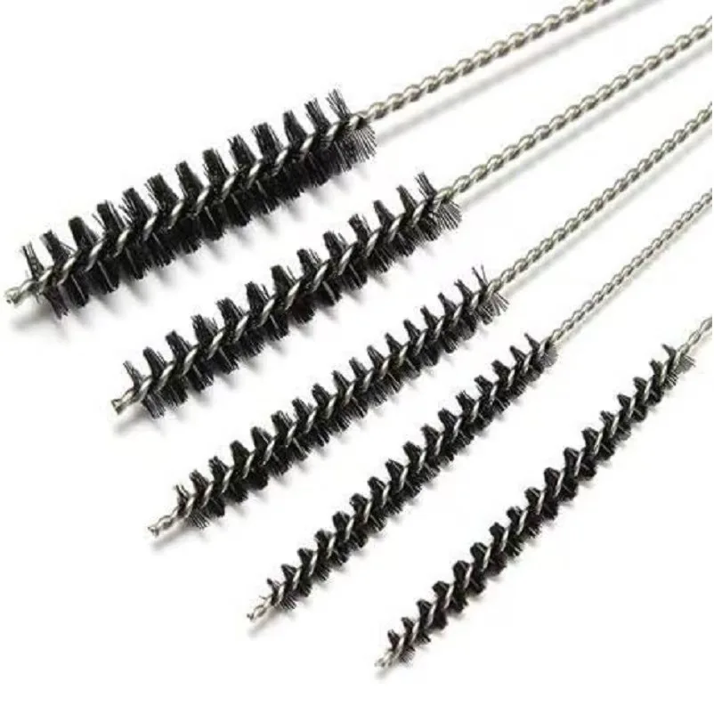 11-teiliges Airbrush-Sprühpistolen-Reinigungsset mit Nadeln und Bürsten als Reparaturwerkzeug – Detail 6