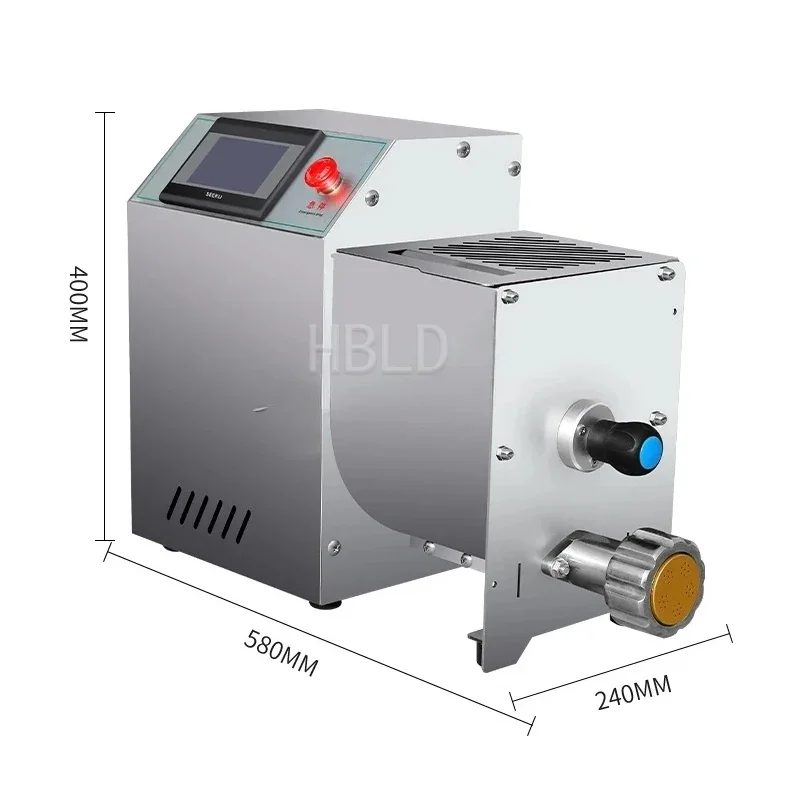 【Melhor】Extrusora de Massa Italiana Totalmente Automática, Máquina de Macarrão Vegetal, Máquina de Massa em Formato de Concha, Eletrodoméstico de Cozinha