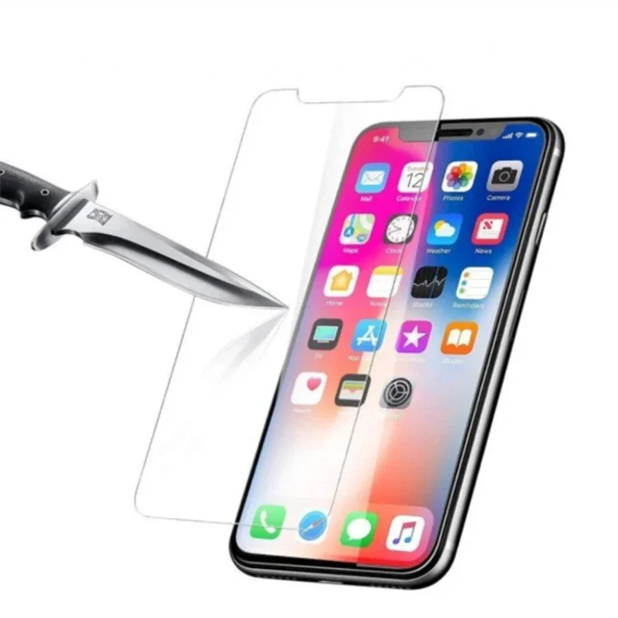 

300pcs 9H Tempered Glass For iPhone 16 15 14 Pro 11 12 13 15 Plus XR X XS Max Screen Protector Protective Film on IPhone 7 6 8