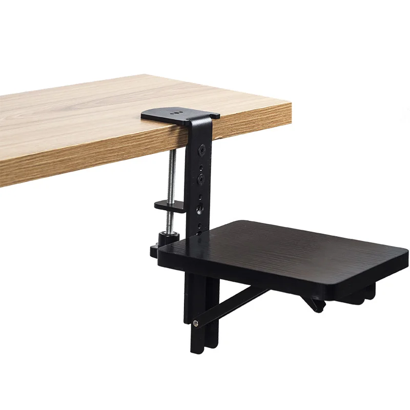 

Adjustable non-punching computer hand bracket