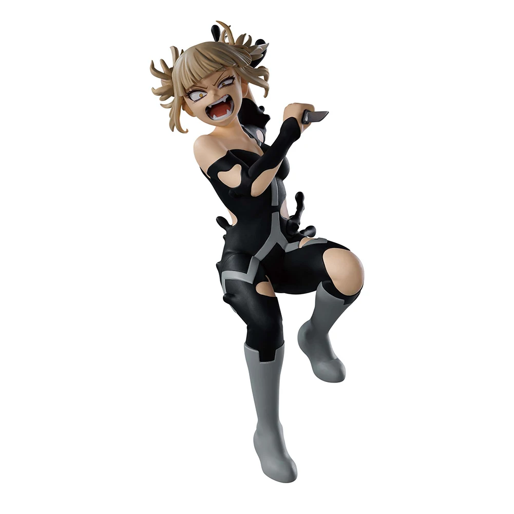 

MHA Anime figure my Hero Toga Himiko Action Figure Black combat style girl figurine Collection pvc Model Toys Doll Birthday Gift