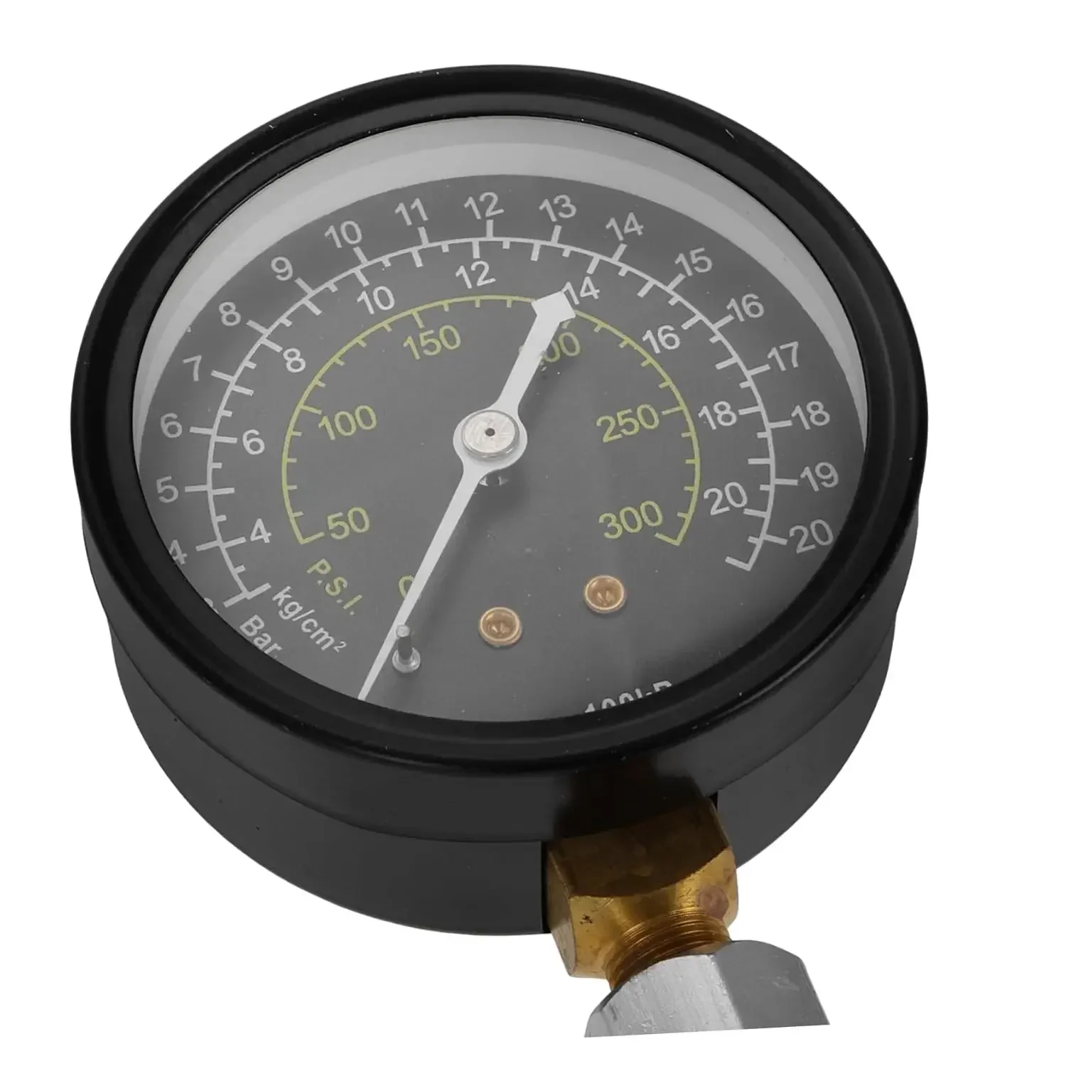 1 шт. манометры для цилиндров двигателя, комплект тестера для сжатия 0-300PSI, манометр, инструмент для проверки, инструмент для ремонта автомобилей