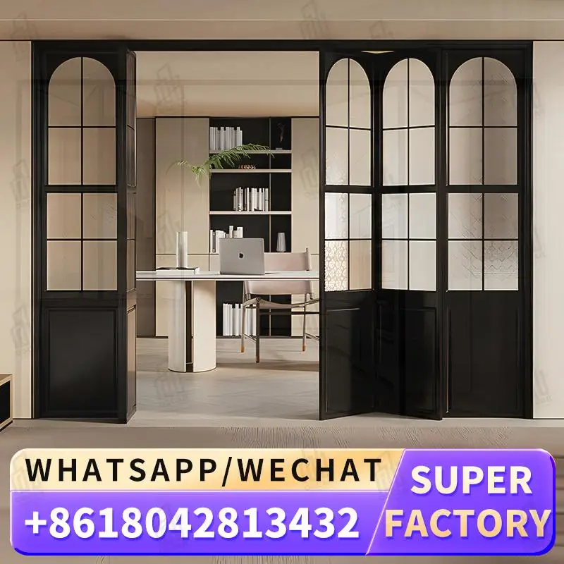 

Soundproof High Quality Aluminium Heavy Glazed Bifold Folding Partition Door for Luxury Banquet Hall Events Party
