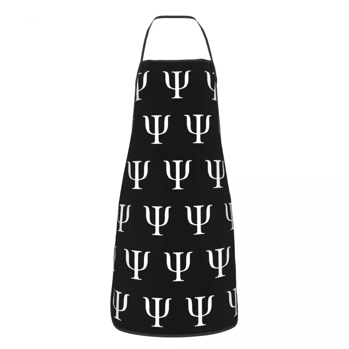 Unisex Psi Psychology Logo Kitchen Chef Cooking Baking Apron Men Women Psychologist Teacher Gift Tablier Cuisine for Gardening