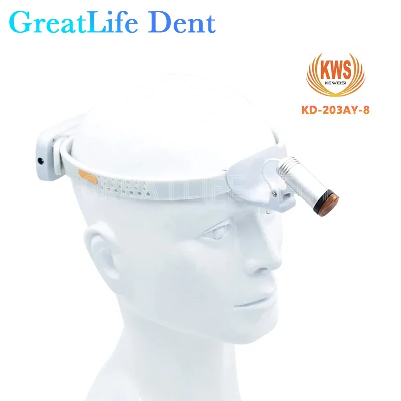 GreatLife Dent KWS KD-203AY-8 Portable Lumière de sauna légère Lampe de sauna Filtre intégré Lumière de sauna Générateurs dentaires ret médical LED3W