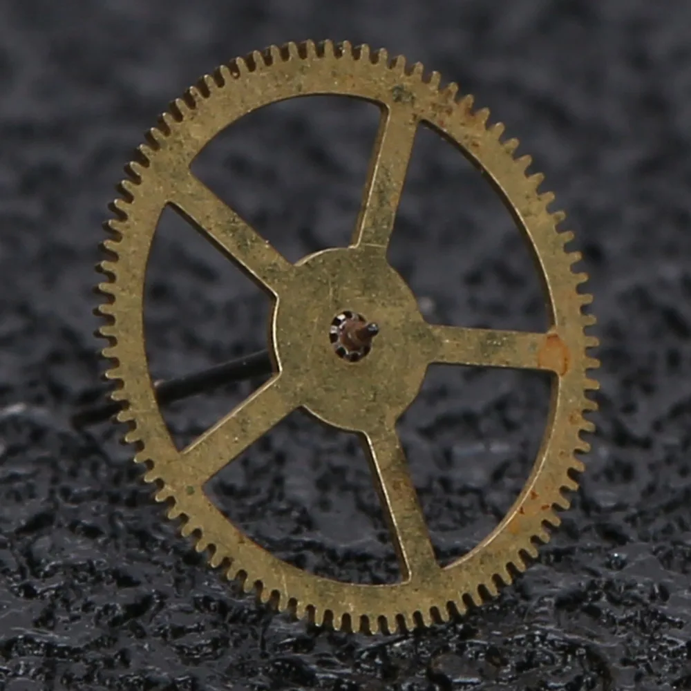 Gold Watch Second Wheel Alloy Small Size Watch Repair Part Second Wheel Accessory for Fit for 46941 46943 movement