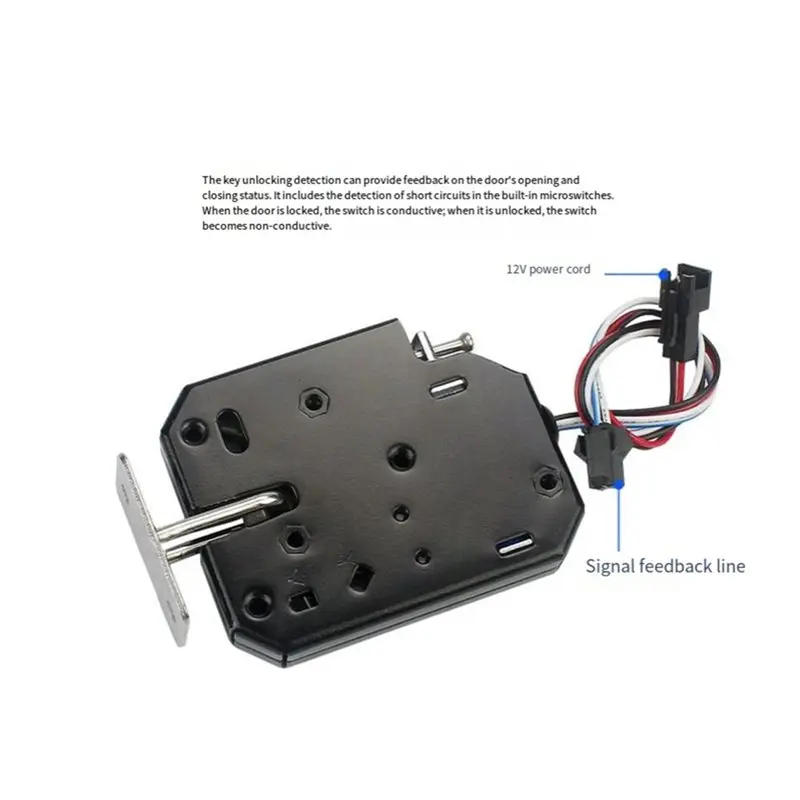 【التخزين الآن】تيار مستمر 12 فولت قفل كهرومغناطيسي صغير 5 قطعة قفل الباب بيع التحكم الكهربائي خزانة صغيرة قفل إلكتروني للباب #2