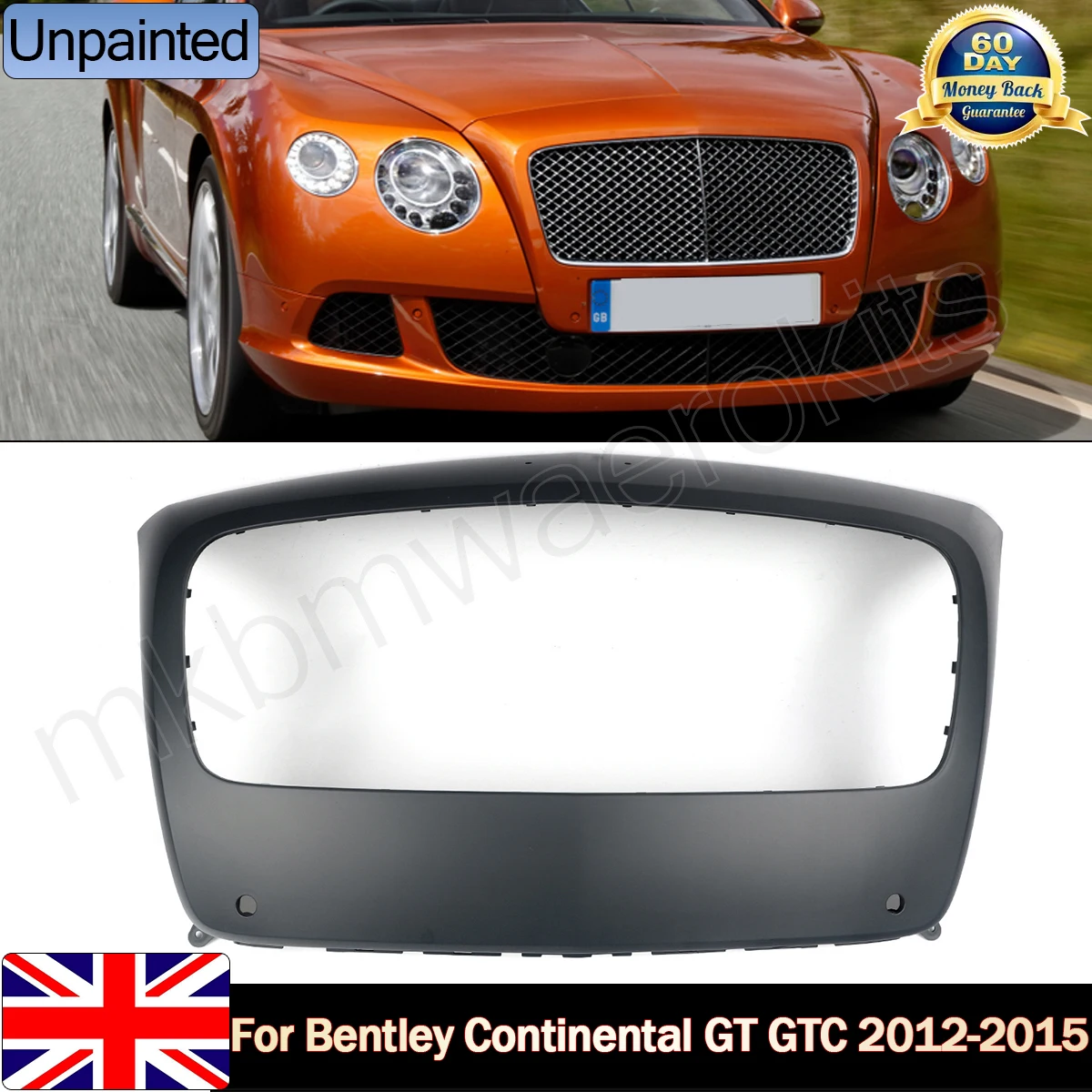 SAIQINGSP For Bentley Continental Gt Gtc 2012 2013 2014 2015 2016 Radiator Grille Surround Car Accessories Tools