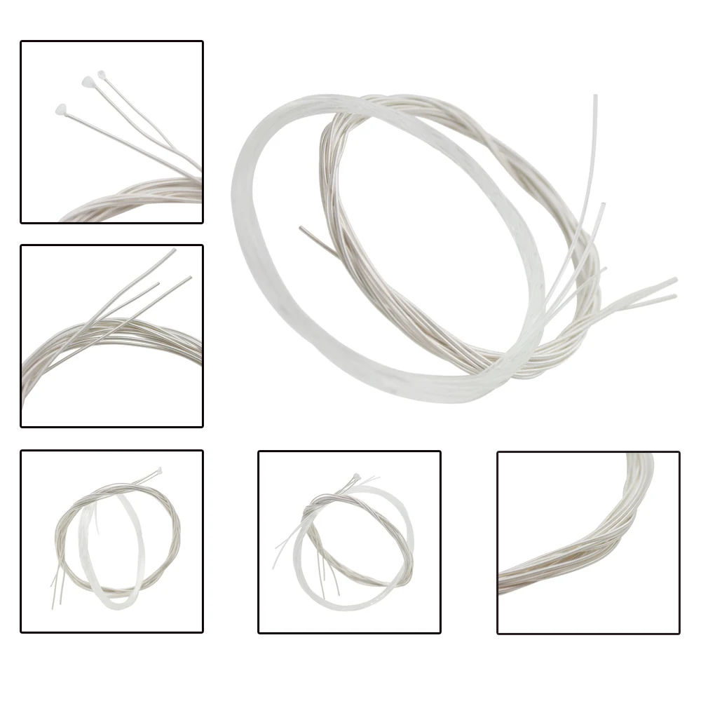 6 Pcs Classical Guitar Strings Nylon Alloy Bright Tone String SetHigh Quality Single Inner Bag Classical Guitar Accessory Parts