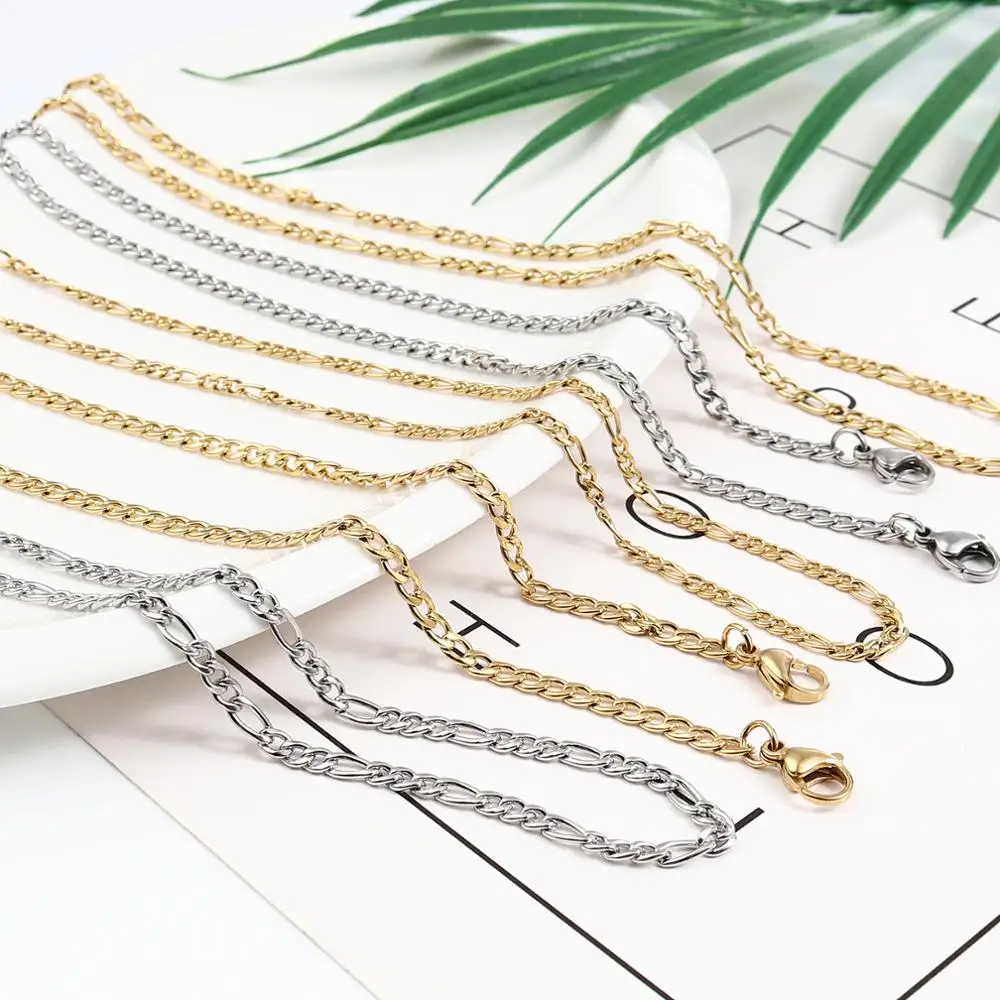 1pc New Multicolor Stainless Steel Glasses Neck Strap Lariat Lanyard Necklace Oval Link Chains For Women Men Jewelry Findings