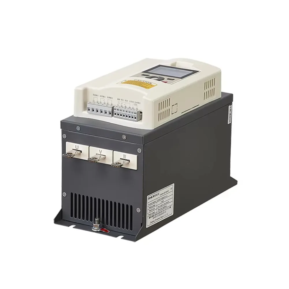 3 Phase 45kW 80A Motor Soft Starter, 380V 50/60Hz Soft Start Controller with LCD Display, RS485/Profibus/Modbus Communication