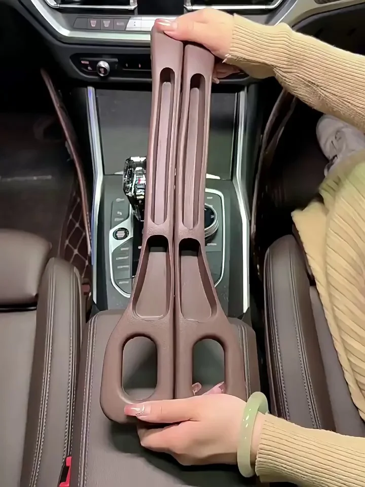 1 Pair Universal Car Seat Gap Plug Strip Side Seam Car Gap Filler Leak Proof Seat Gap Storage Organizer Interior Decoration image 4