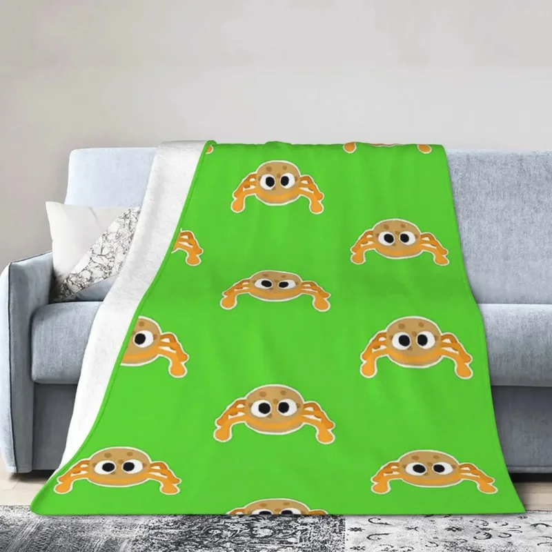 

Cheezer Sweetiefly Sugarpine Woods Bugsnax Characters Blanket Soft Warm Flannel Throw Blanket Bedding for Picnic Travel Home