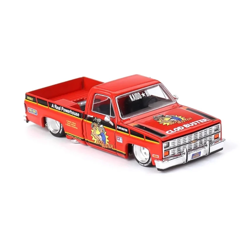 MINIGT 1/64 Scale Silverado Tamiya #130 Alloy Simulation Car Model Static Collection Decorated Holiday Gifts Toys Souvenir Gift