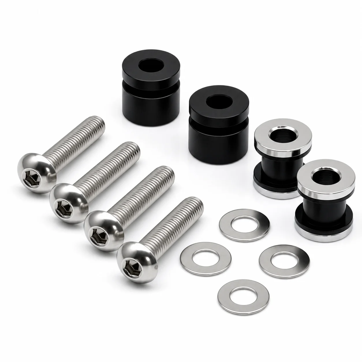 Cost-Effective Luggage Rack Docking Bolt Kit, Replacement Mount Bolts Fits Harley Fat Boy FLFB FXBR FLFBS FXBRS, Breakout 2007-2