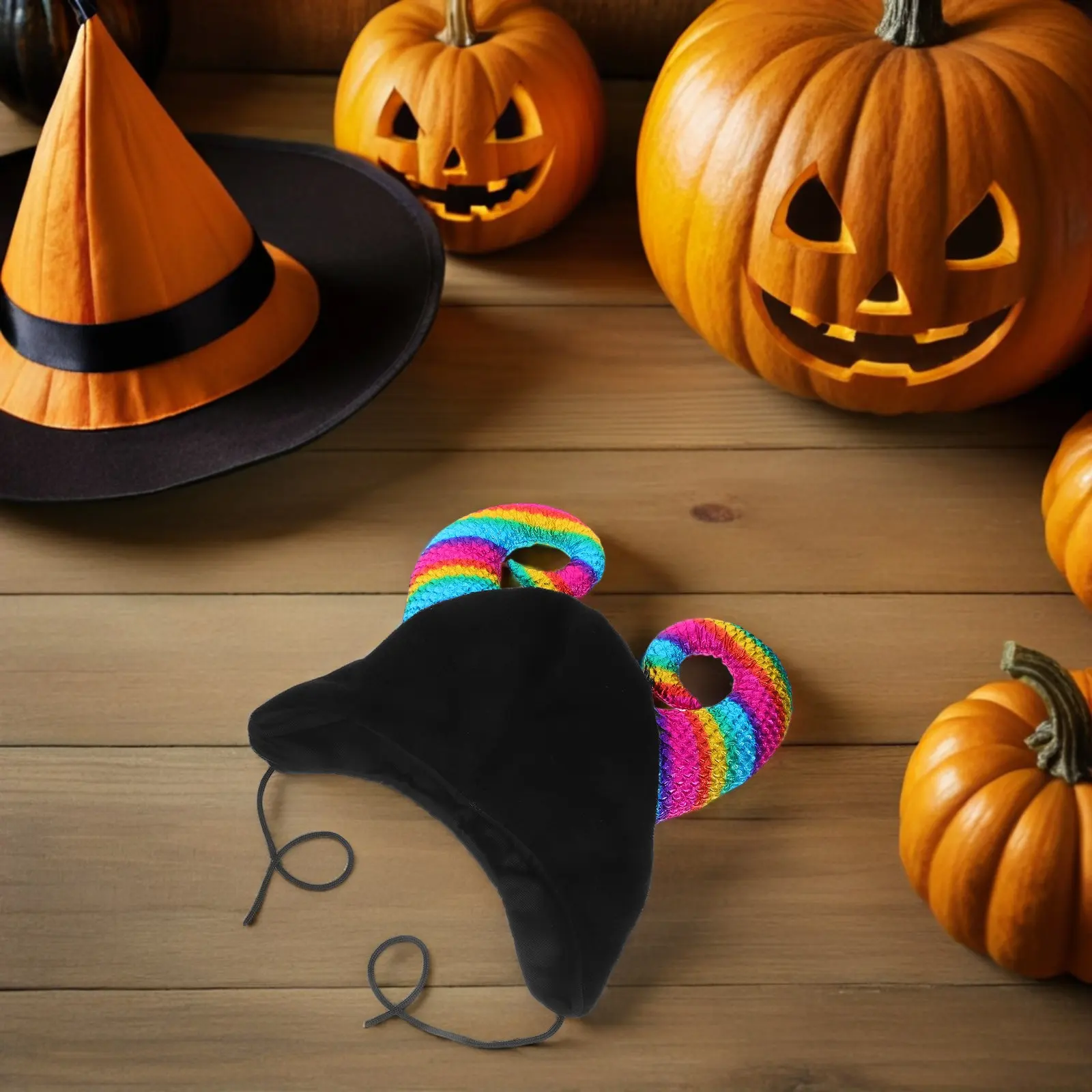 

Adorable Cow Horn Hat for Kids Adults Lightweight Warm Beanie Ideal Halloween Cosplay Ski Trip Party Game Photo Booth Surprise