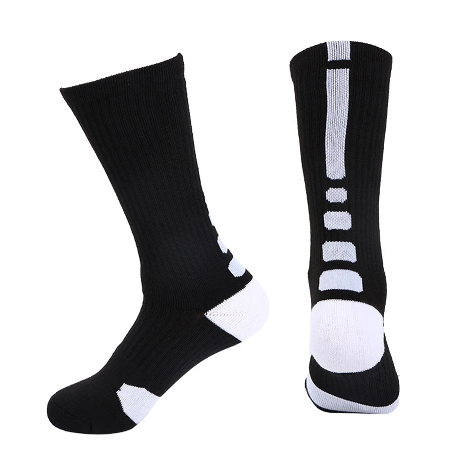 6Pairs Towel Bottom Sport Socks for Men Women Football Basketball Baseball Rugby Soccer Running Tennis