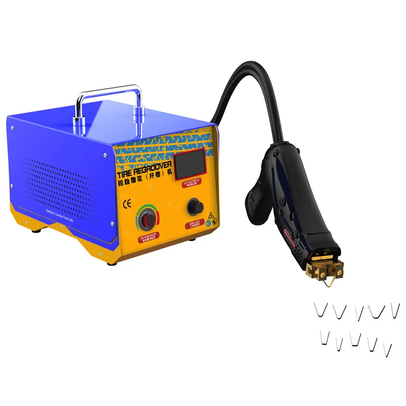 1000W Digital Tire Regroover Tire macchina per incidere di gomma camion pneumatici in gomma per auto scanalatura macchina elettrica per il taglio della gomma