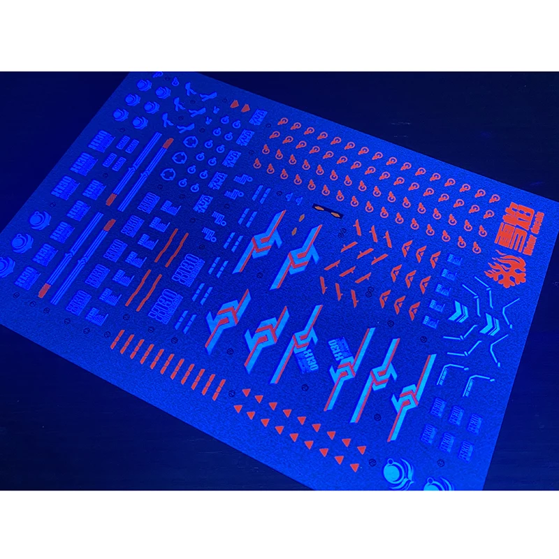 Model Decals Water Slide Decals Tool For 1/100 FM Aile Calamity Fluorescent Sticker Models Toys Accessories