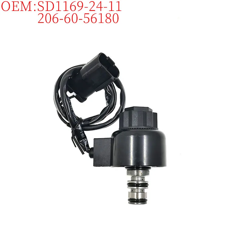 

Excavator Accessories for Komatsu PC60-5 PC60-6 PC120-5 4D95 Engine Rotary Solenoid Valve SD1169-24-11203-60-56180 2036056180